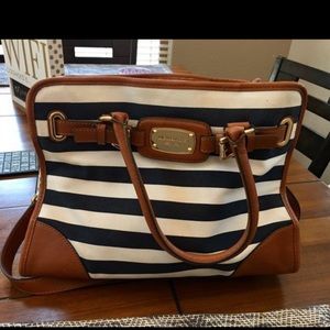 Michael Kors Hamilton Large EW Stripe Tote